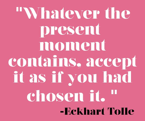 Bring The Power Of Right Now To Your Life… Right Now!
