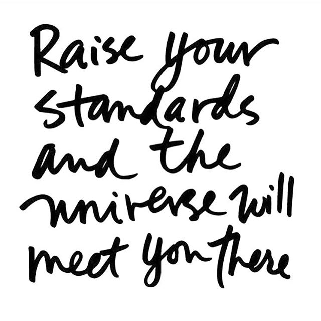 raise your standards
