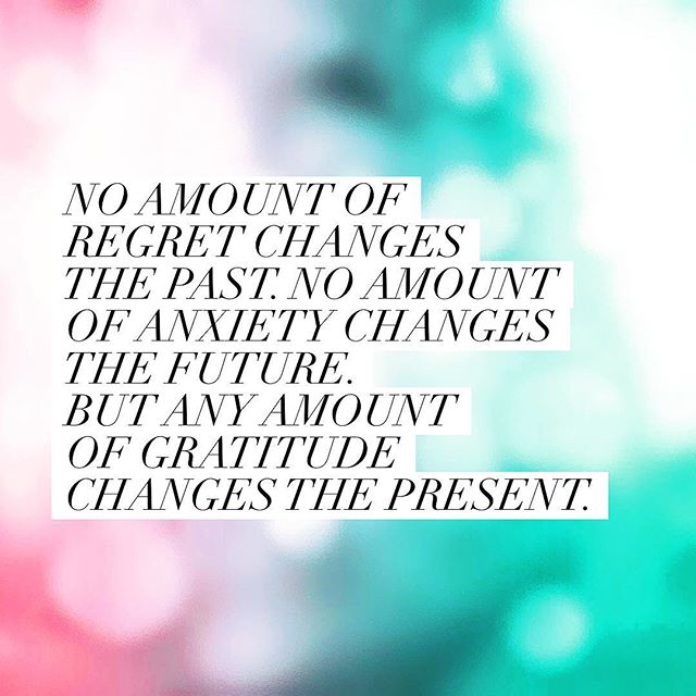 be grateful