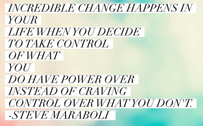 The Empowering Act Of Accepting What You Can’t Change!
