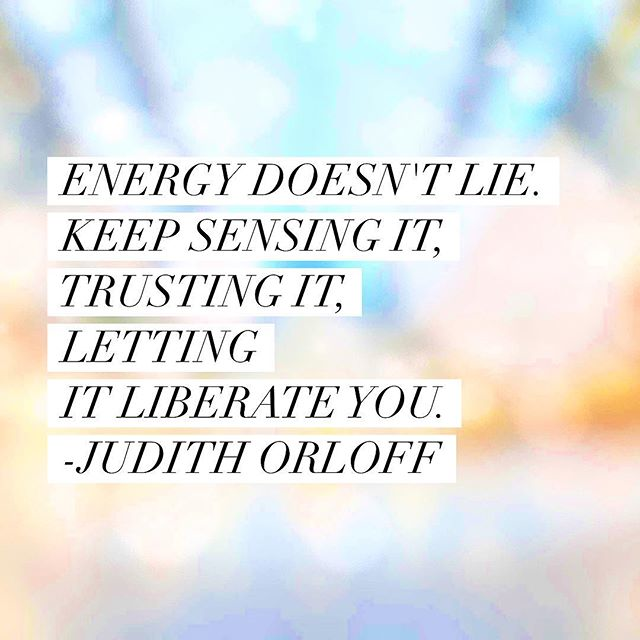 energy doesn’t lie