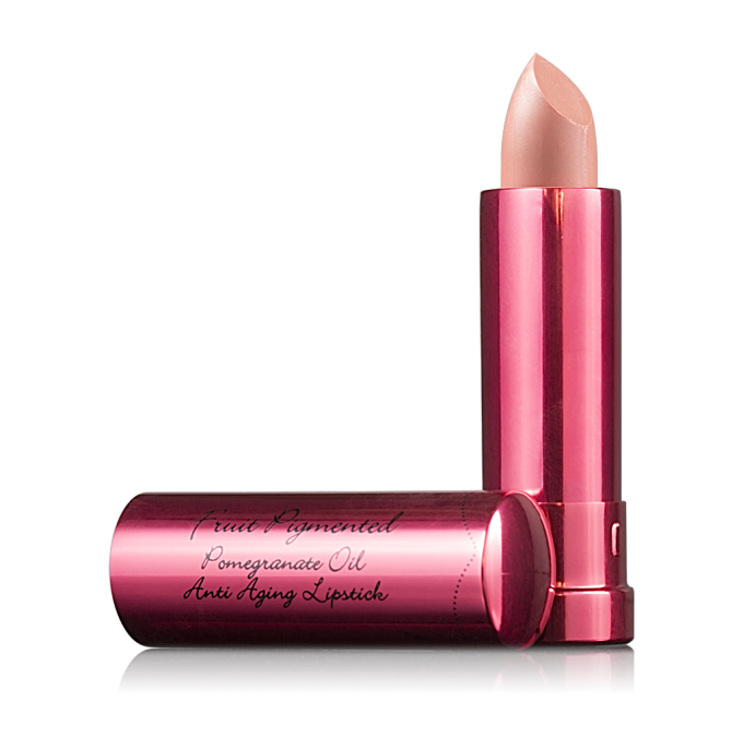 Deliciously Awesome 100 Percent Pure Fruit Pigmented Pomegranate Oil Anti Aging Lipstick!