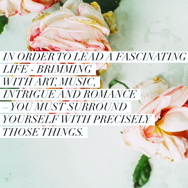 surround yourself with love