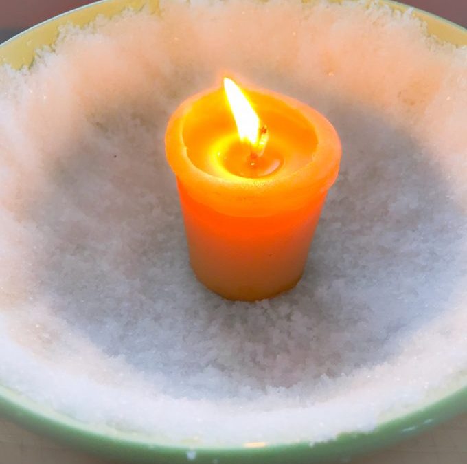 Super Space Clearing With Candles & Salt!
