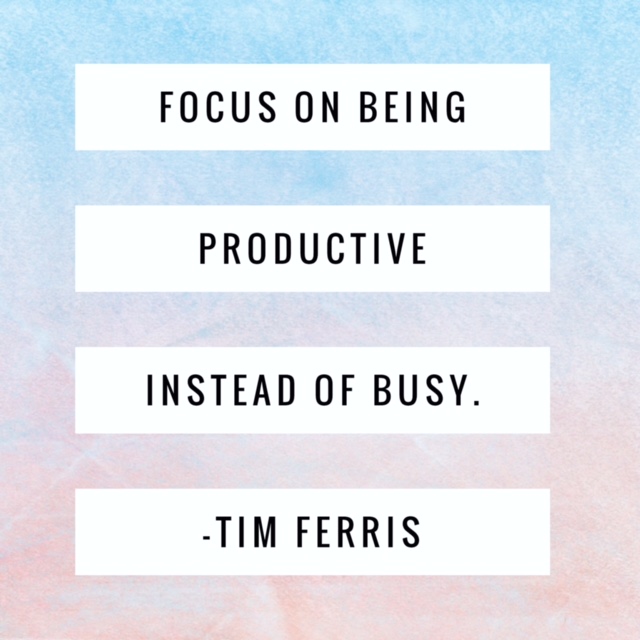 The Wild Power Of Trading In Super-Busy For Super-Productive!