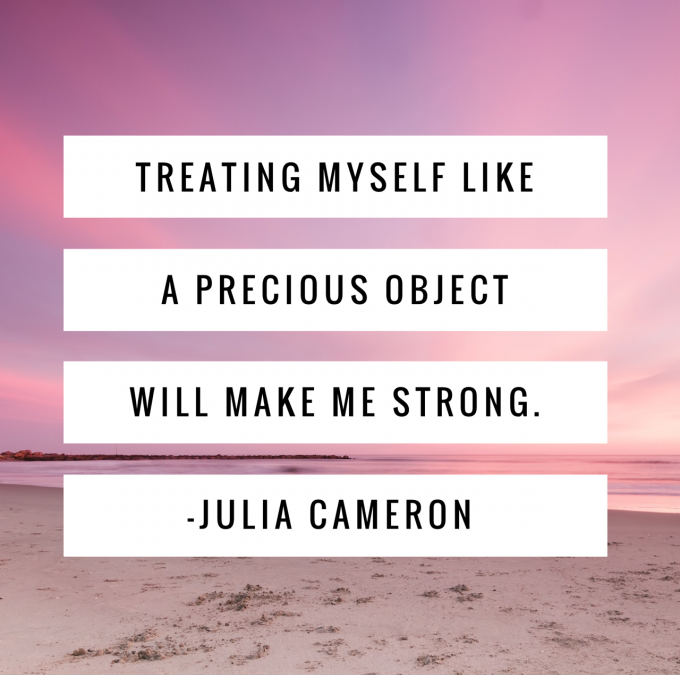 Treating Yourself Like A Precious Object Will Make You Strong !