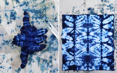 Stunning Indigo Shibori Can Blanket Your Home In Intuitive Gorgeousness