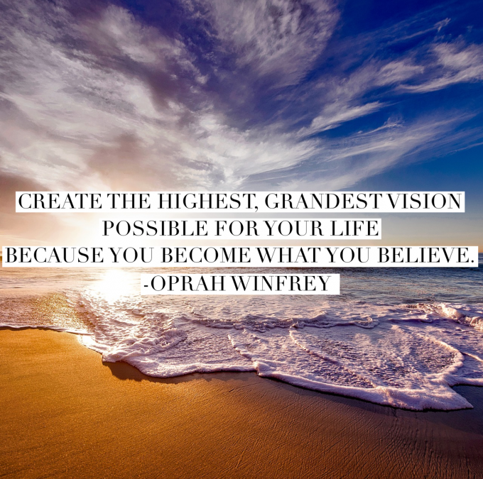Why We All Need To Take Time Every Day To Visualize The Greatest Things!