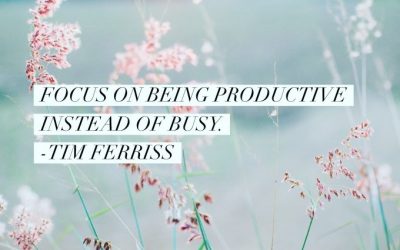 Empower Your Days By Focusing On The Small Things!
