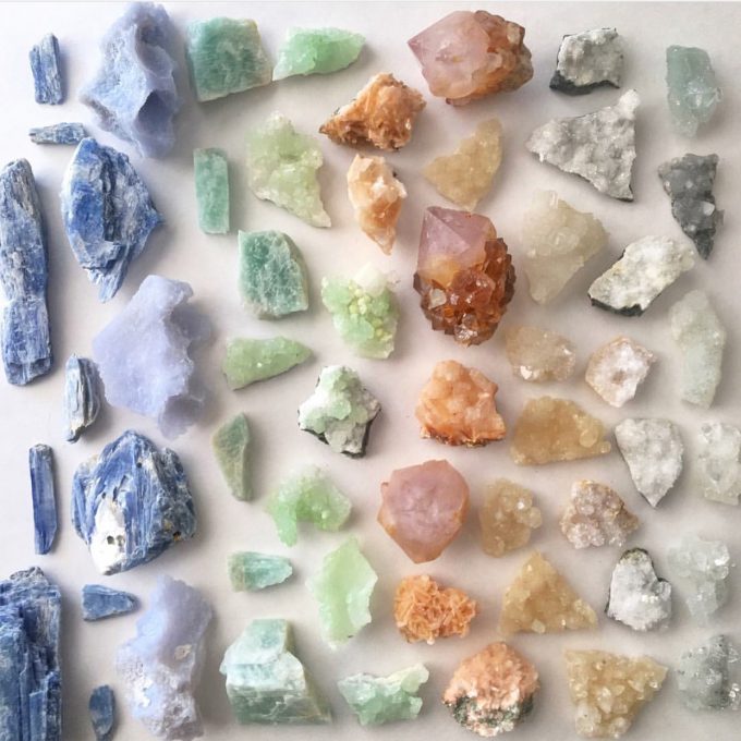 pastel crystals from @midnightauracrystals