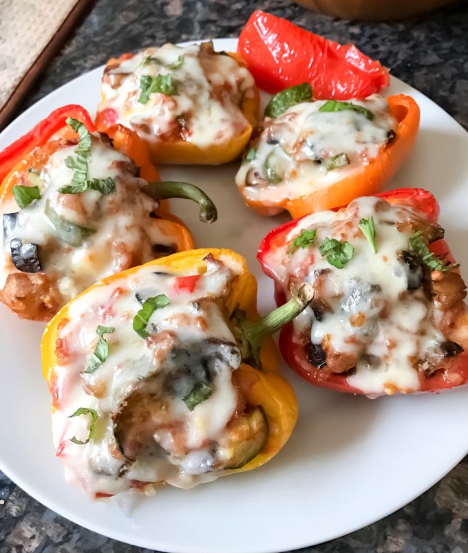 SCD stuffed peppers