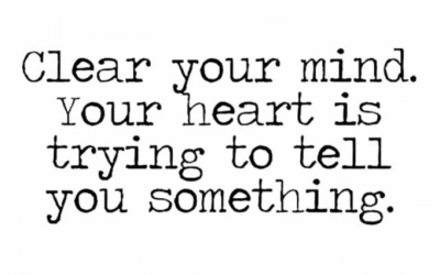 Clear Your Mind To Find The Solutions You’re Looking For!