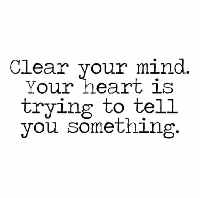 clear your mind