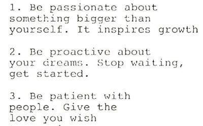 Sometimes All That’s Missing Is Your Belief In Yourself!