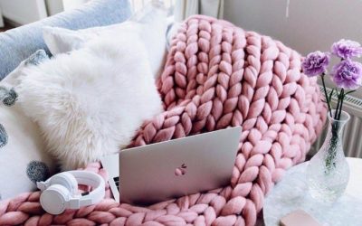 Why A Giant Blanket (And Other Softness) Is Essential To My High Vibe Home!