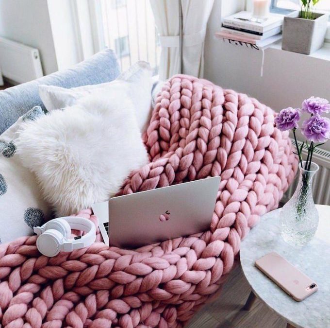Why A Giant Blanket (And Other Softness) Is Essential To My High Vibe Home!